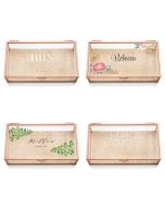 Large Personalized Rectangle Glass Jewelry Box