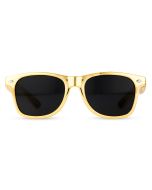 Cool Favor Sunglasses - Metallic Gold