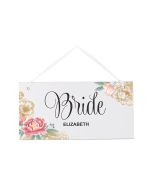 Small Personalized Wooden Wedding Sign