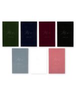 Personalized Velvet Vow Pocket Notebook