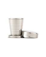 Silver Stainless Steel Collapsible Shot Glass