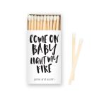 Custom Matchbox Wedding Favor - Light My Fire