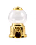 Mini Gumball Machine Party Favor - Gold