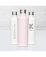 Personalized Reusable Stainless Steel Silhouette Water Bottle